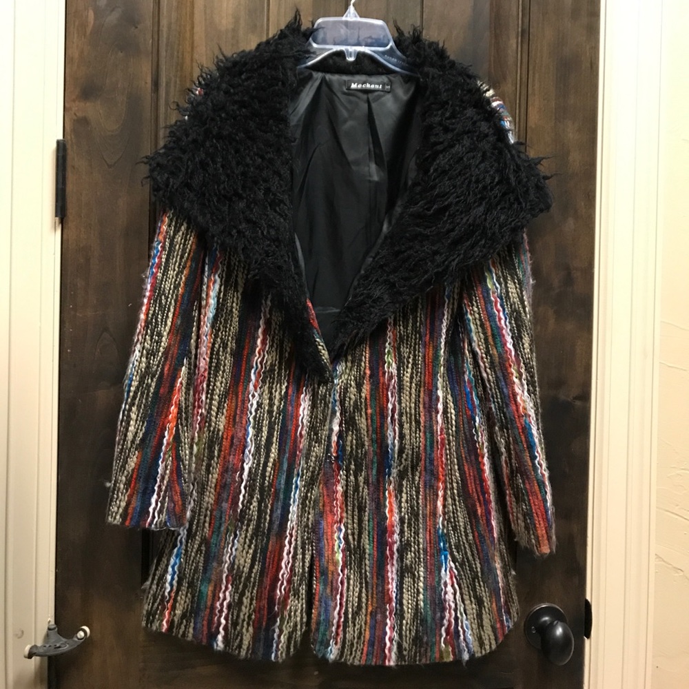 Multi colored jacket